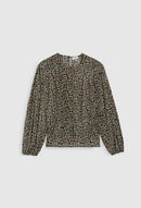 Belange Blouse - Print Fonce - Claudie Pierlot - The Bradery