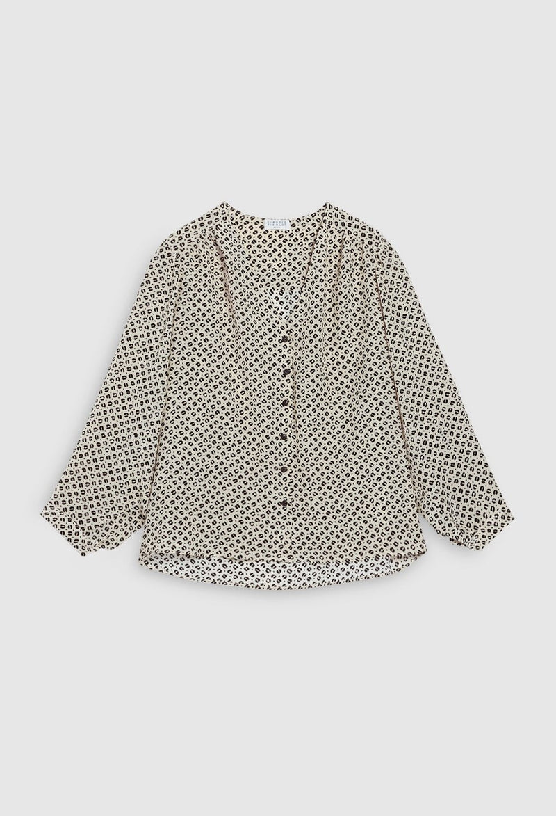 Blouse Berlioz - Print Clair - Claudie Pierlot - The Bradery