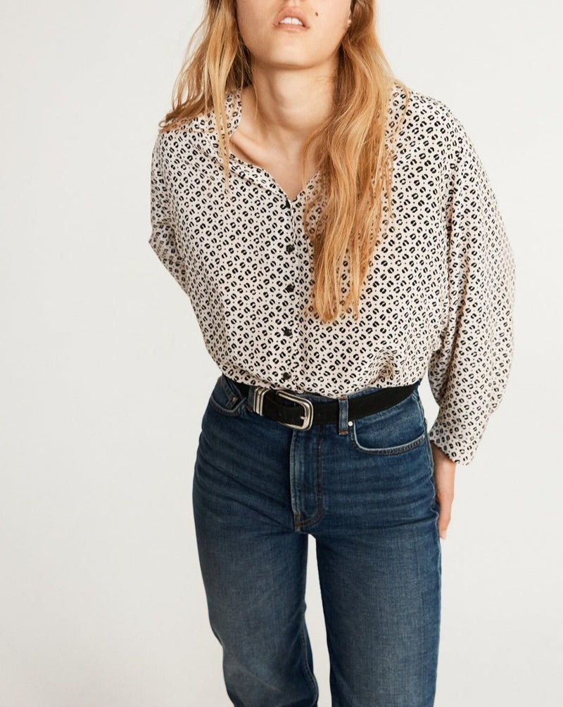 Blouse Berlioz - Print Clair - Claudie Pierlot - The Bradery