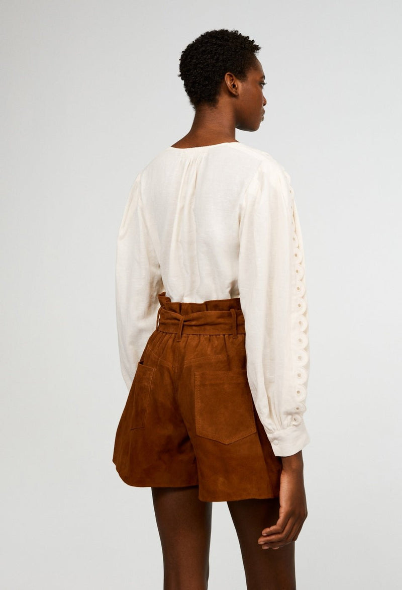 Blouse Blaise - Ecru - Claudie Pierlot - The Bradery