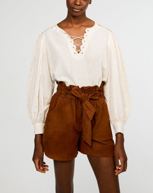 Blouse Blaise - Ecru - Claudie Pierlot - The Bradery