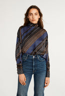 Claudie Pierlot Blusa Bobin - Print Fonce - - The Bradery