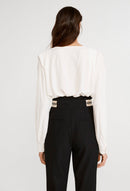 Blouse Bounty Bis - Ecru - Claudie Pierlot - The Bradery