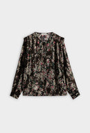 Blouse Bounty - Print Fonce - Claudie Pierlot - The Bradery