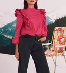 Blouse Leandra Monal - Fuchsia - Modetrotter - The Bradery