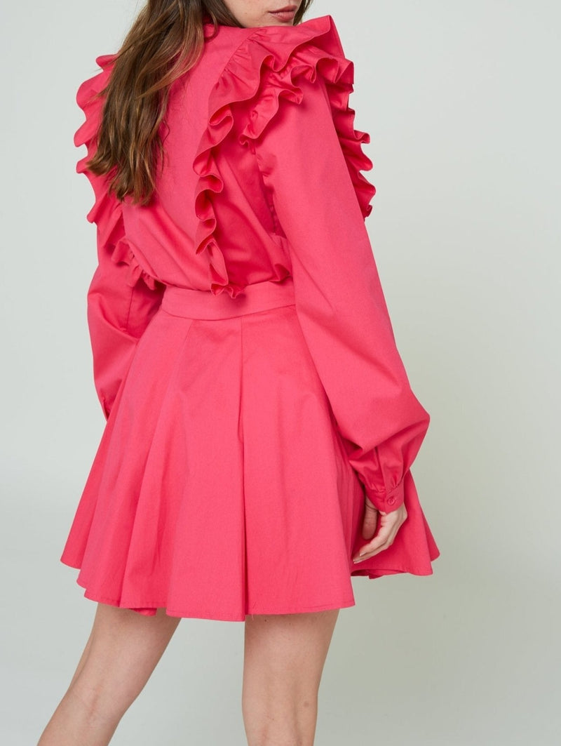 Blouse Leandra Monal - Fuchsia - Modetrotter - The Bradery