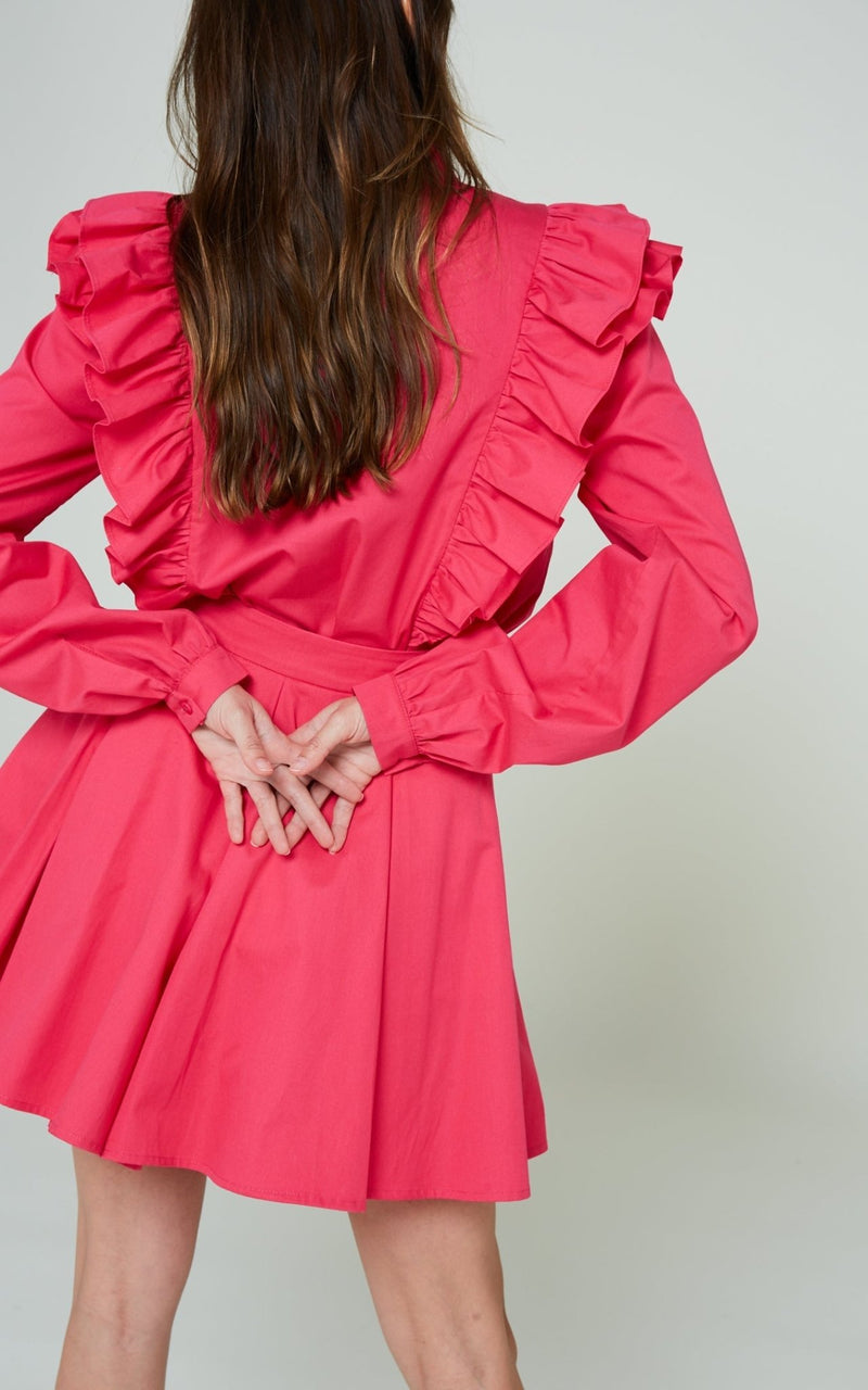 Blouse Leandra Monal - Fuchsia - Modetrotter - The Bradery