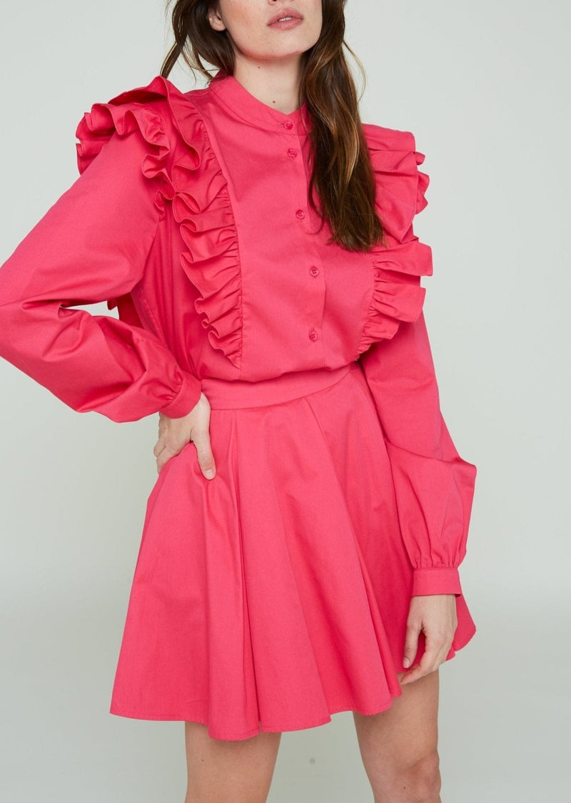 Blouse Leandra Monal - Fuchsia - Modetrotter - The Bradery