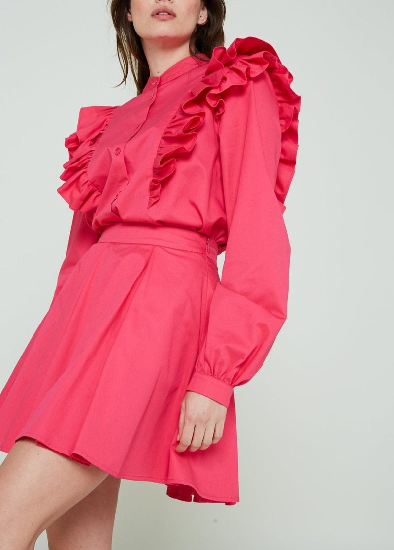 Blouse Leandra Monal - Fuchsia - Modetrotter - The Bradery