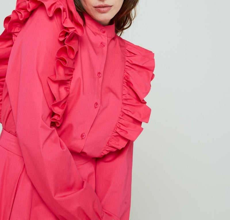 Blouse Leandra Monal - Fuchsia - Modetrotter - The Bradery