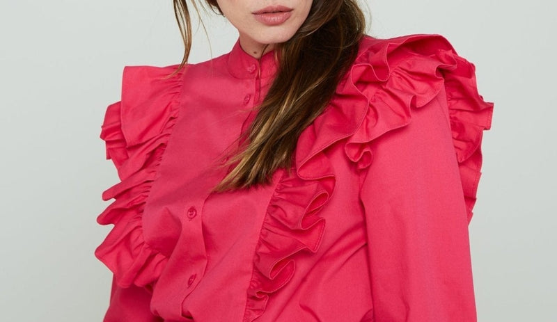 Blouse Leandra Monal - Fuchsia - Modetrotter - The Bradery