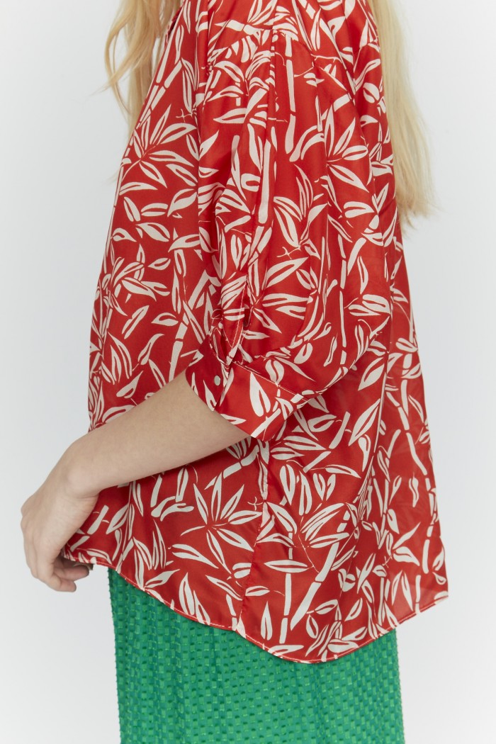 Blouse Play Bamboo - Rouge Lipstick
