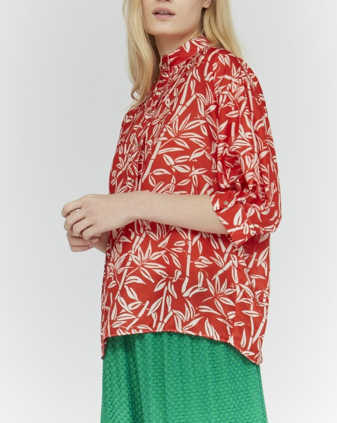 Blouse Play Bamboo - Rouge Lipstick