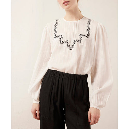 Blouse Ravel - Blanc - Vanessa Bruno - The Bradery