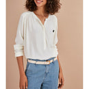 Blusa Romario - Crudo - Des Petits Hauts - The Bradery