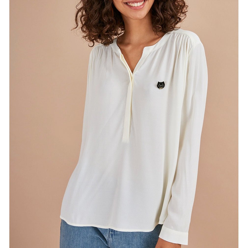 Blouse Romario - Ecru - Des Petits Hauts - The Bradery
