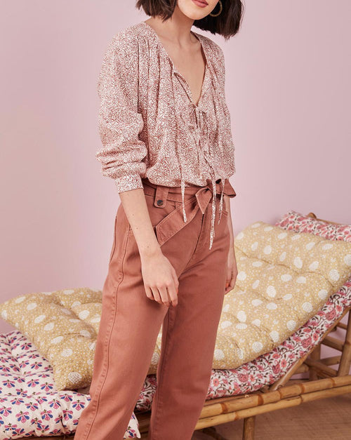 Blusa Solivan - Yoko Crudo - Des Petits Hauts - The Bradery