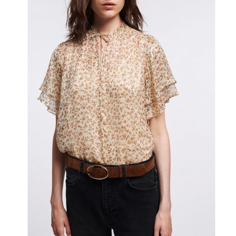 Blouse Stelie - Ecru - VanessaBruno1 - The Bradery