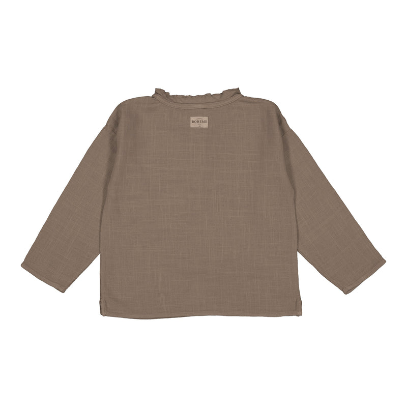Blouse Olympe - Taupe - Mixte