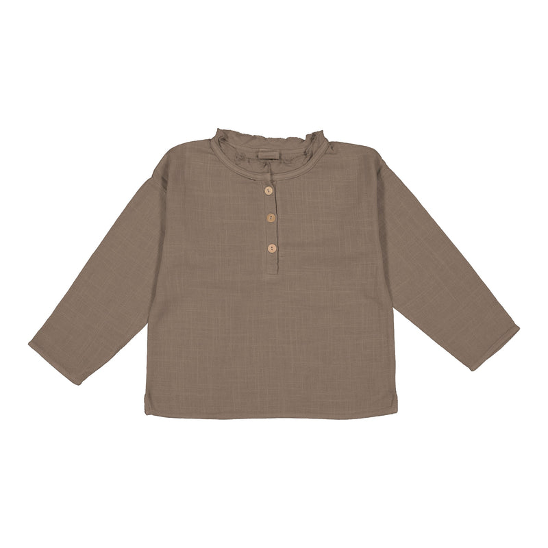 Blouse Olympe - Taupe - Mixte