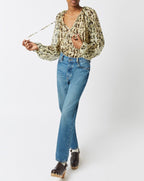 4 - Twins Monaco Blouse - Light Yellow