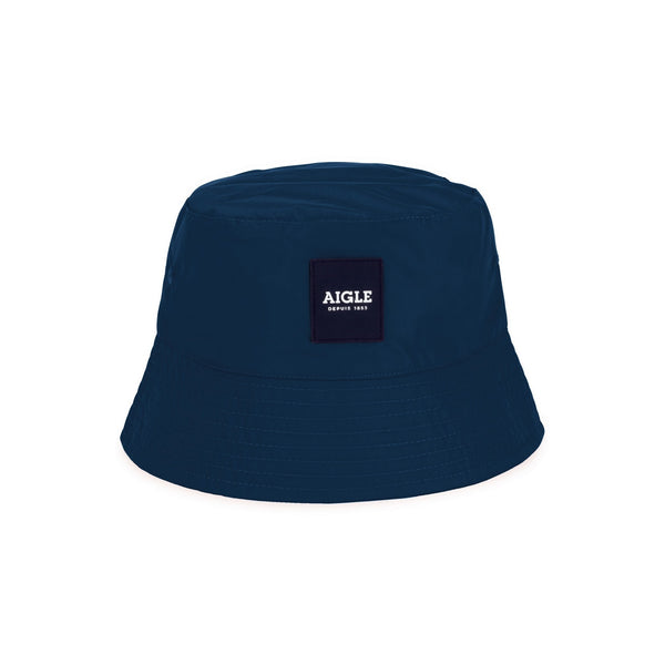 Gorro de pescador azul oscuro - Unisex - Aigle Kids - The Bradery