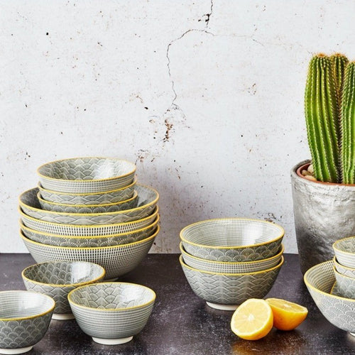 Bol À Salade Ø21Cm - 6 Pièces - Collection Eclipse Vaisselle Björn