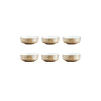 Cosmos-skål - 6 dele - Creme - Björn - The Bradery