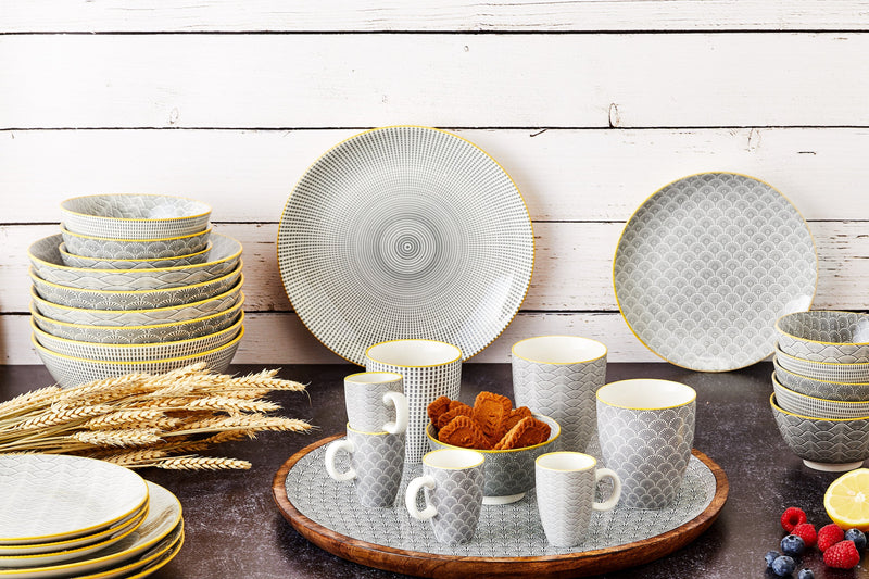 Bol Pattern Ø12Cm - 6 Pièces - Eclipse Les Bols Björn