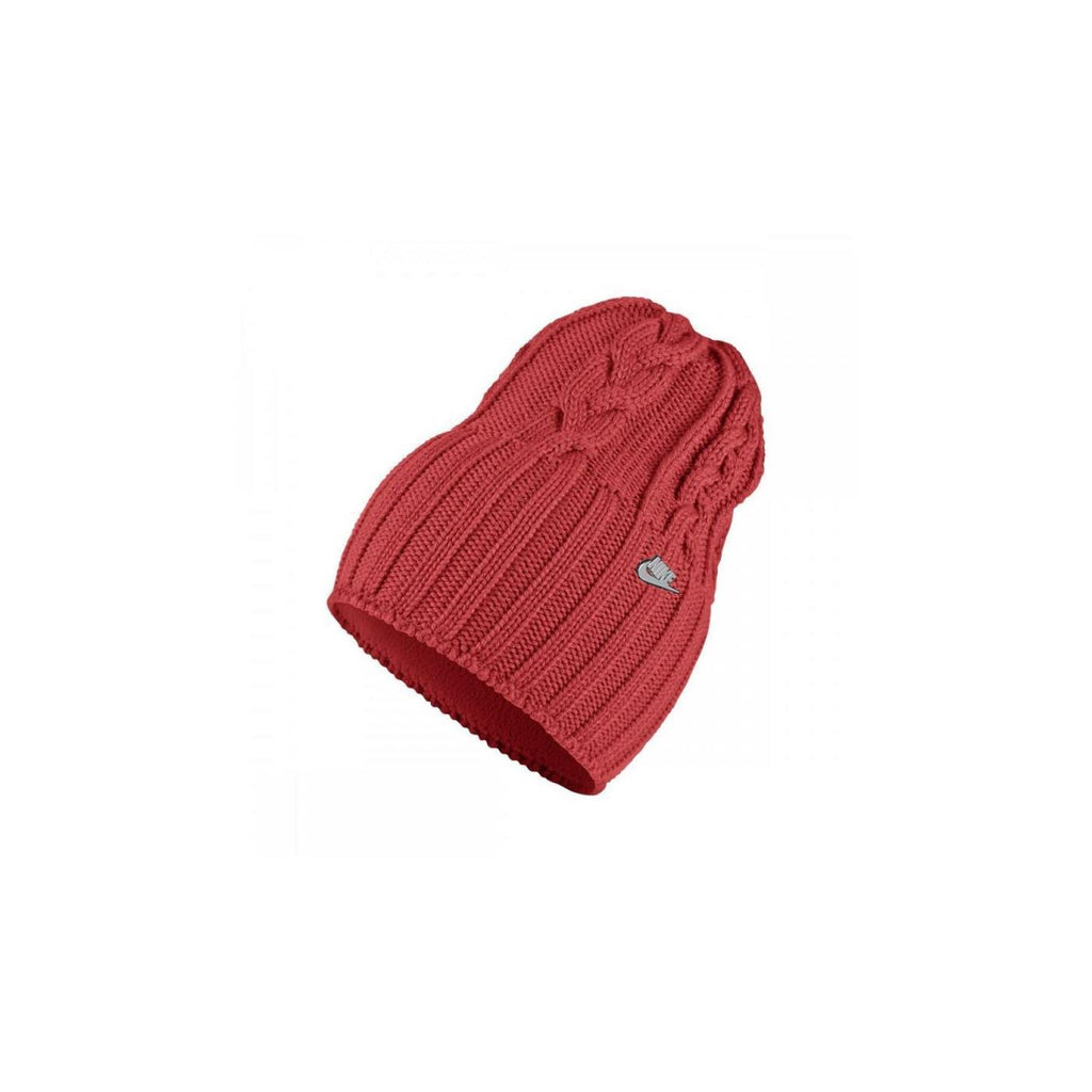 Nike Cable Knit Beanie - 688790-696 - Pink - Women Ready to Wear Women Nike