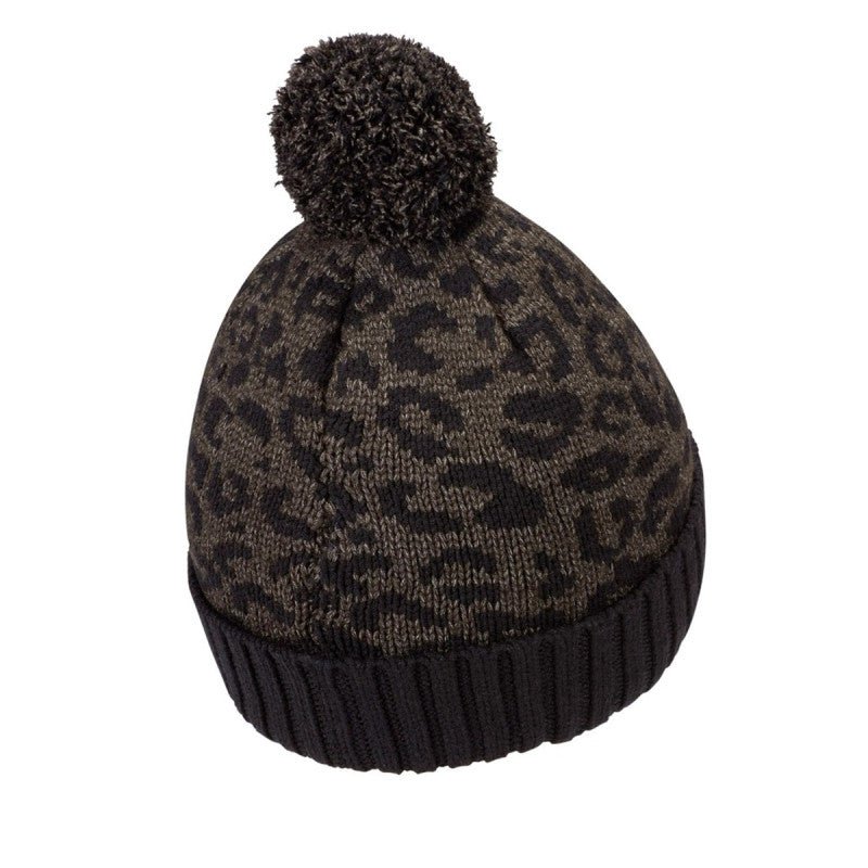 Gorro con puños Nike Pompon - Negro - Unisex - Nike2 - The Bradery