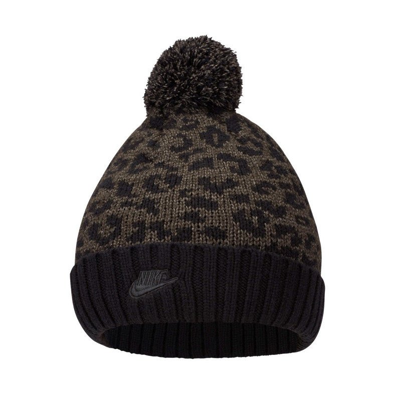 Gorro con puños Nike Pompon - Negro - Unisex - Nike2 - The Bradery