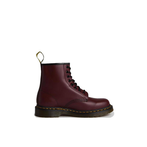 Cherry Red Smooth Boots - Red - Dr Martens - The Bradery