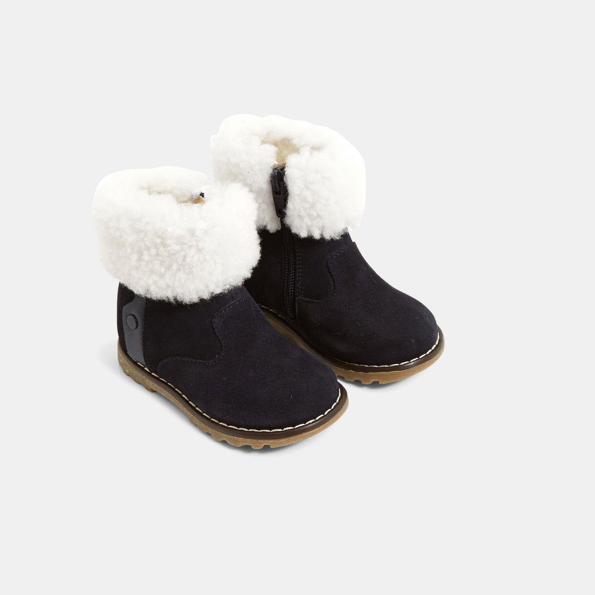Boots Choco - Marine - Garçon Garçon Jacadi