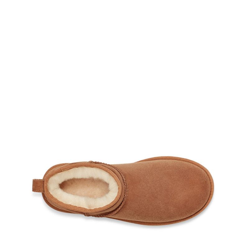 Boots Classic Ultra Mini - Chestnut - Women - UGG - The Bradery