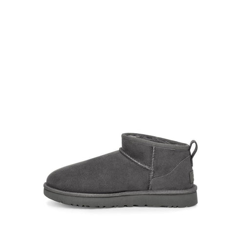 Boots Classic Ultra Mini - Gris - Femme - UGG - The Bradery