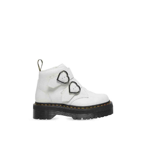 Blanc Botas Devon Heart - -Dr Martens - The Bradery