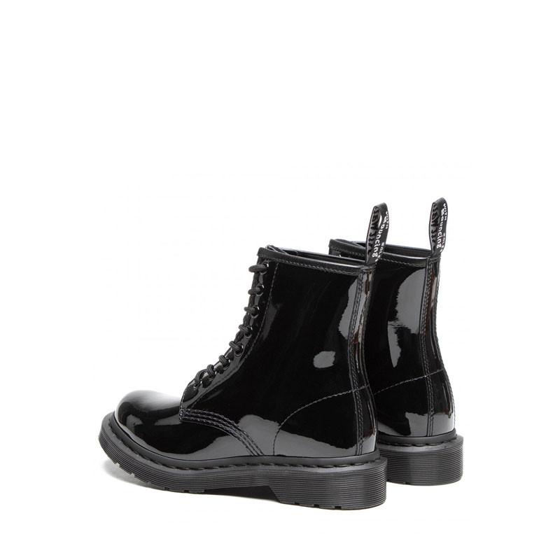 Boots Dr Martens 1460 Mono - Noir Bottes Et Bottines Dr. Martens