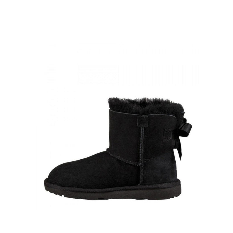 Boots Mini Bailey Bow II Cadet - Noir - Enfant - UGG - The Bradery