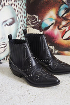 Tucson Studs Boots - Noir