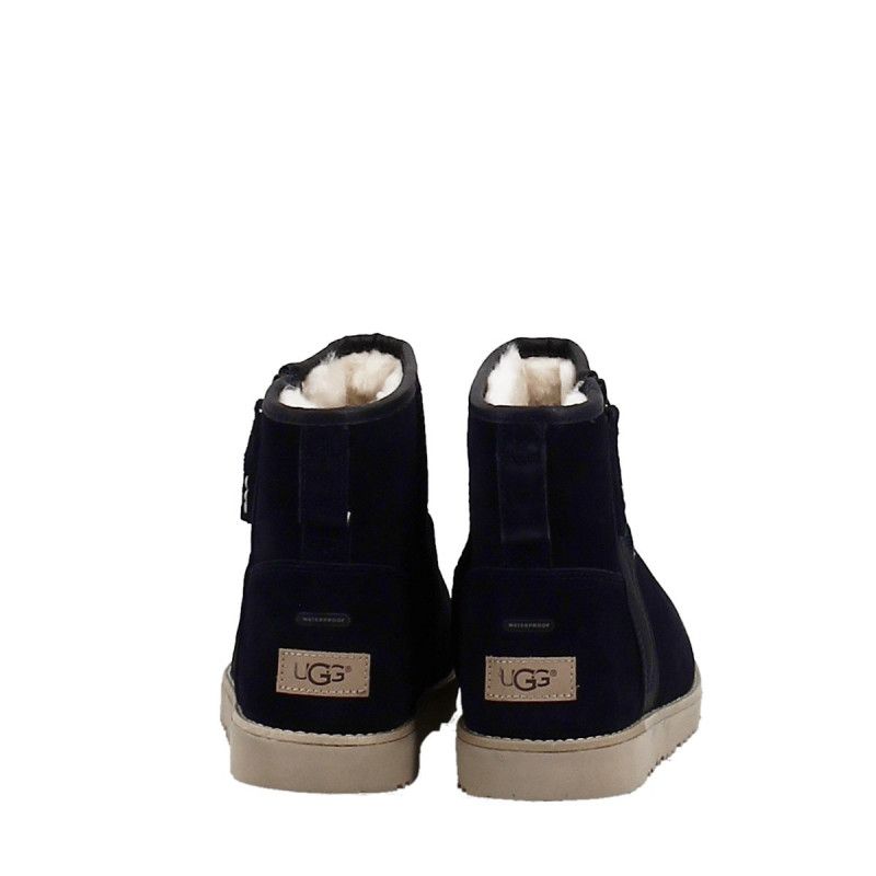 Boots Ugg Classic Mini Zip Waterproof - Bleu - Homme - UGG - The Bradery