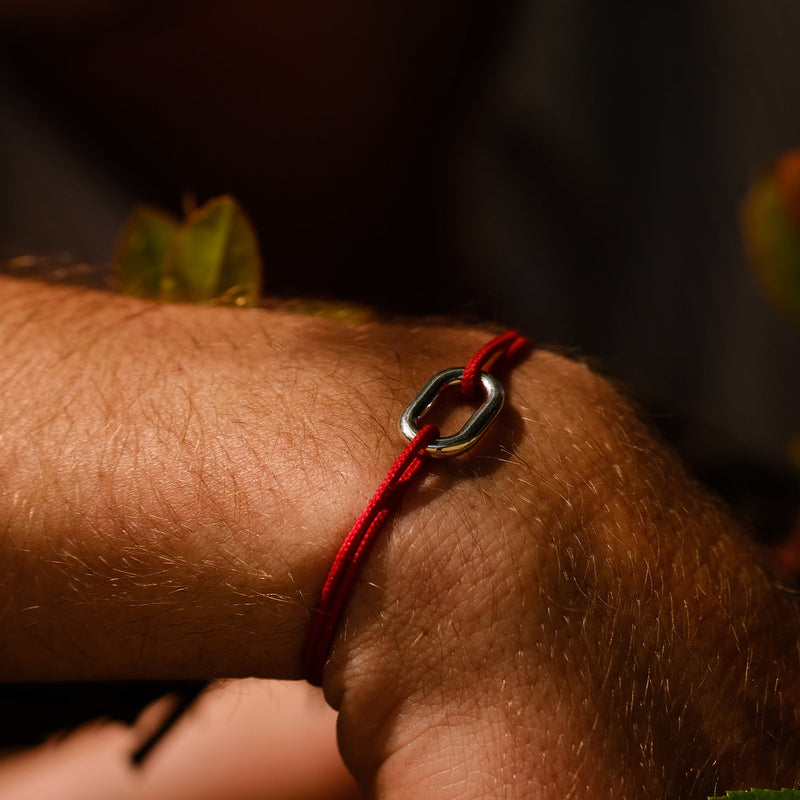 Bracelet Bossoir - Rouge