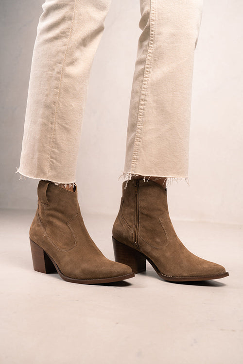 Bottines - Camel - Agustina