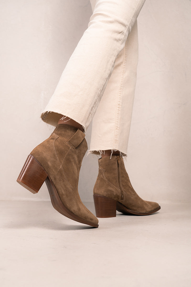 Bottines - Camel - Agustina