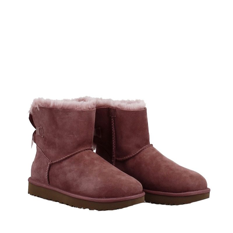 Botte Ugg Mini Bailey Bow Ii - Rose - Femme - UGG - The Bradery