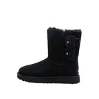 Botas Bailey Fluff Buckle - Negro - Mujer - UGG - The Bradery