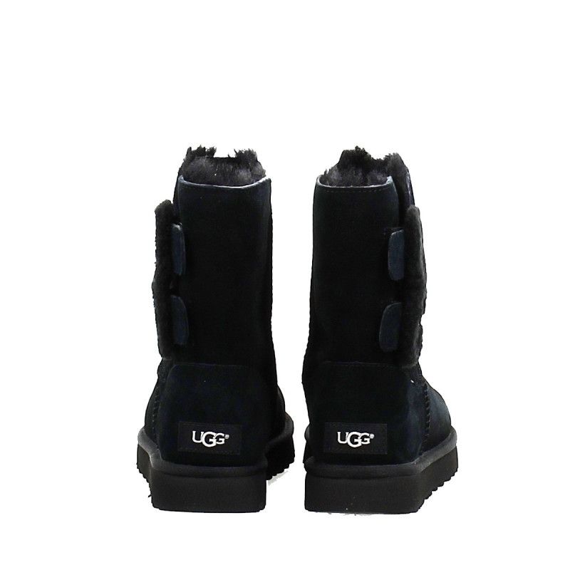 Botas Bailey Fluff Buckle - Negro - Mujer - UGG - The Bradery