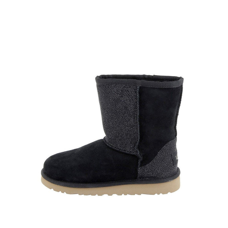 Bottes Classic Short Serein - Noir - Enfant - UGG2 - The Bradery