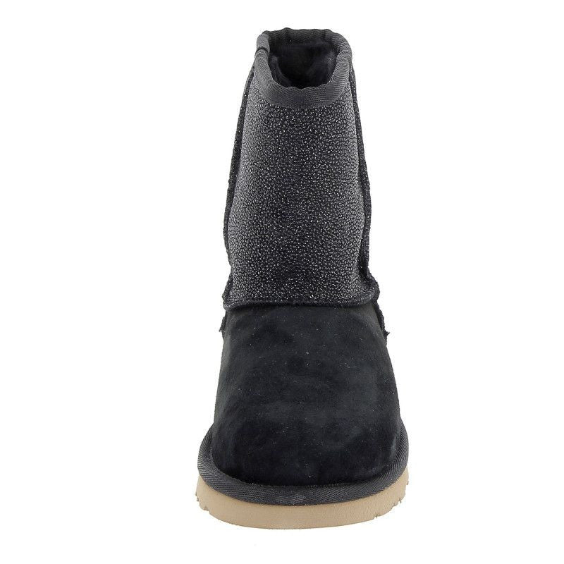 Bottes Classic Short Serein - Noir - Enfant - UGG2 - The Bradery