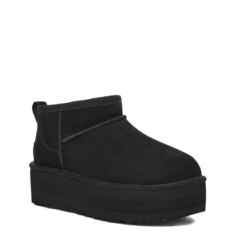 Bottes Classic Ultra Mini Platform - Noir - Femme - UGG - The Bradery